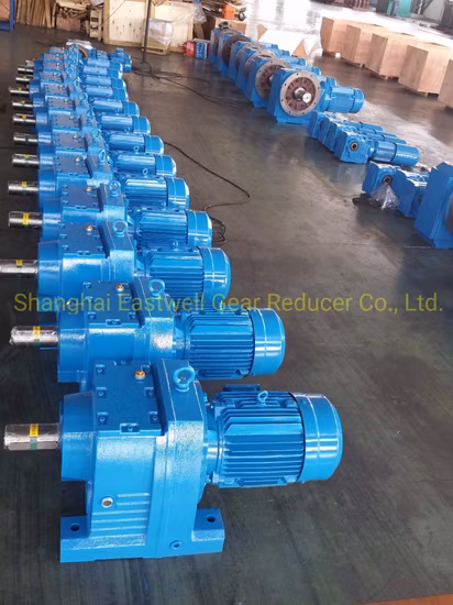 Riduttore del cambio montato su piedini elicoidali conici serie Ewr (EWR37