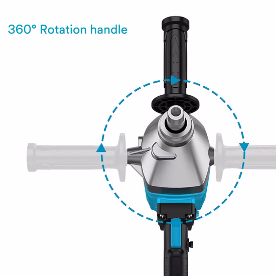 Piccolo vibratore per calcestruzzo elettrico portatile e pratico